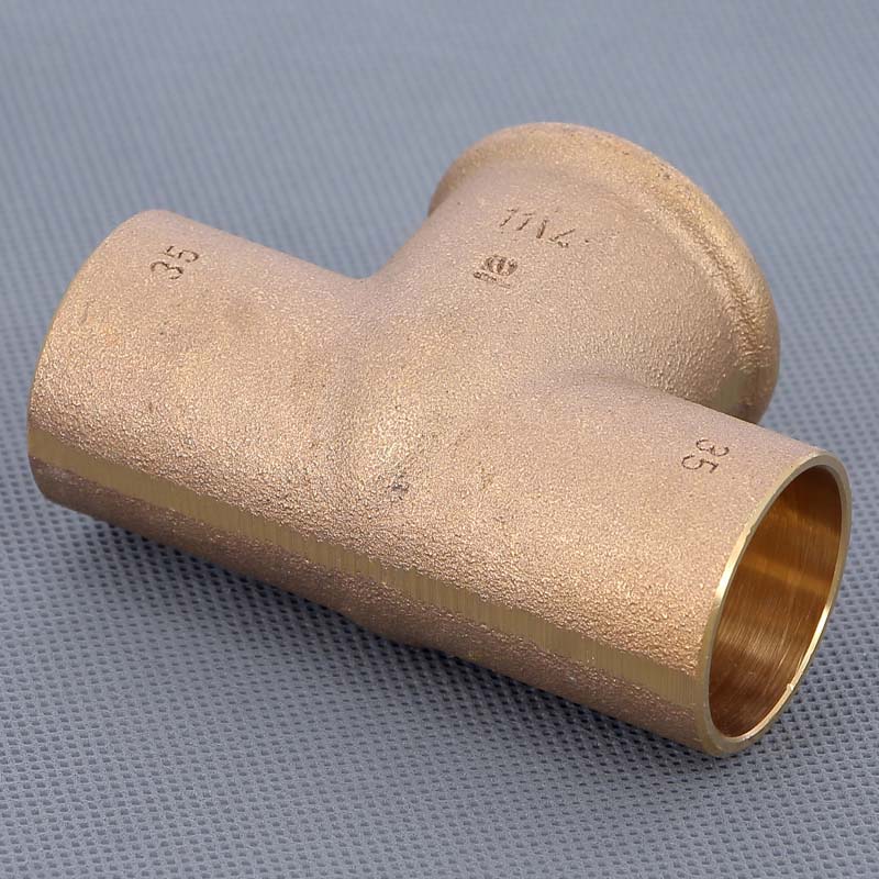 Тройник переходной под пайку ВР 35 х 1"1/4 VIEGA медный