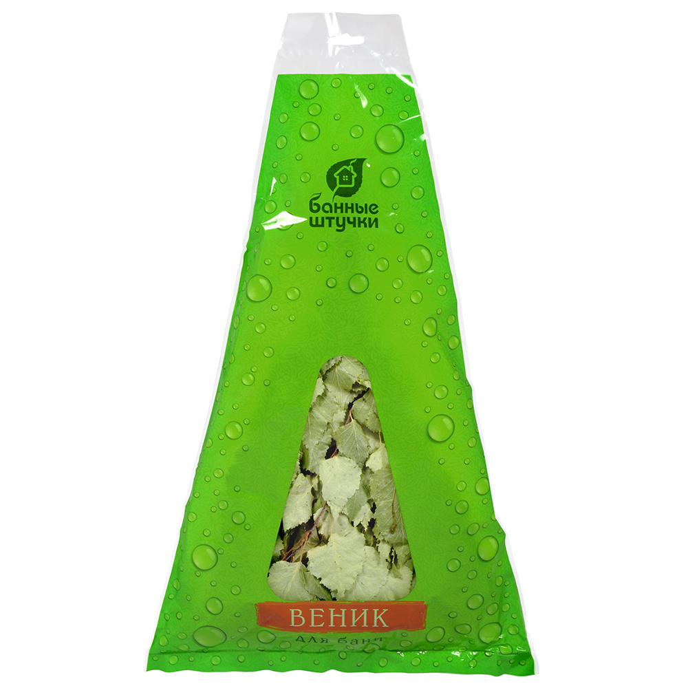 Веник для бани и сауны березовый с полынью (1/25) "банные штучки" 32107