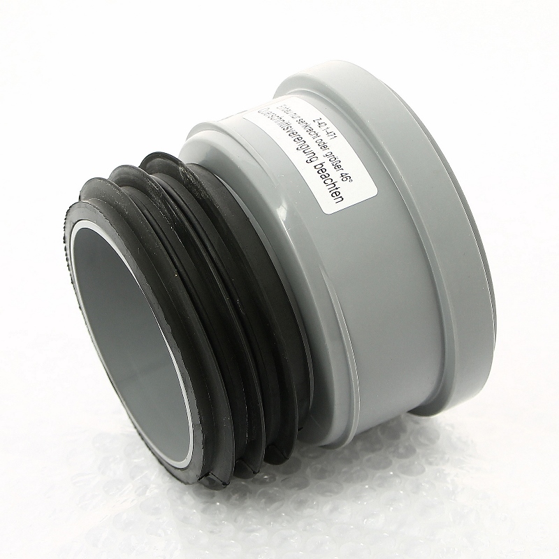 Вставная муфта 110 мм канализационная OSTENDORF ремонтная с манжетой