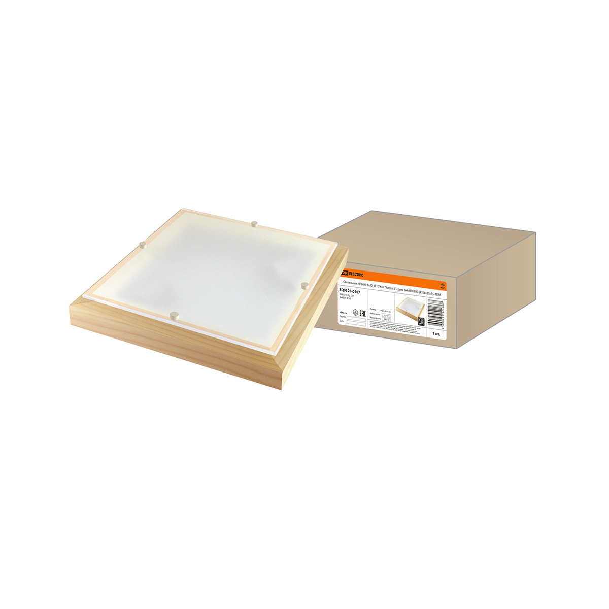 Светильник нпб 02-3х40-111 ухл4 "киото-2" 3 х 40 вт ip20, сосна (1) tdm sq0303-0407