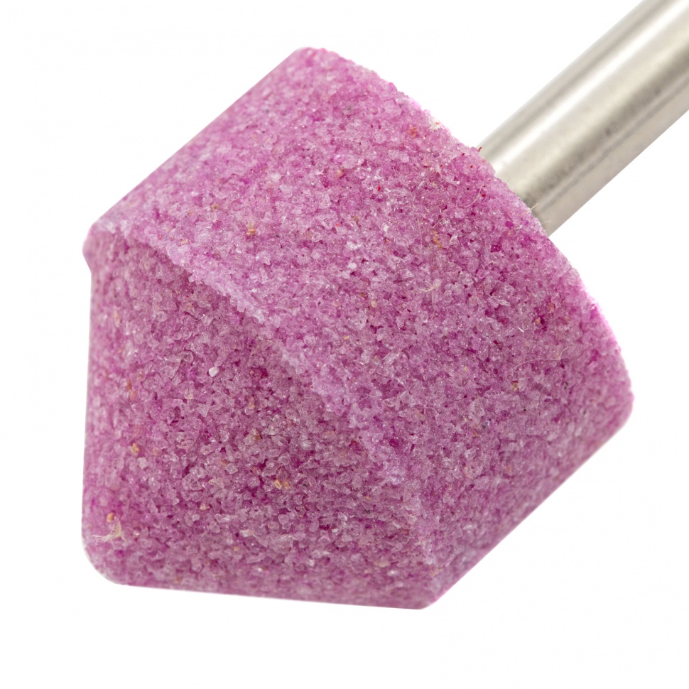 Шарошка абразивная, конус, 25 x 25 x 6 мм, F46, 3 шт Matrix (76004)