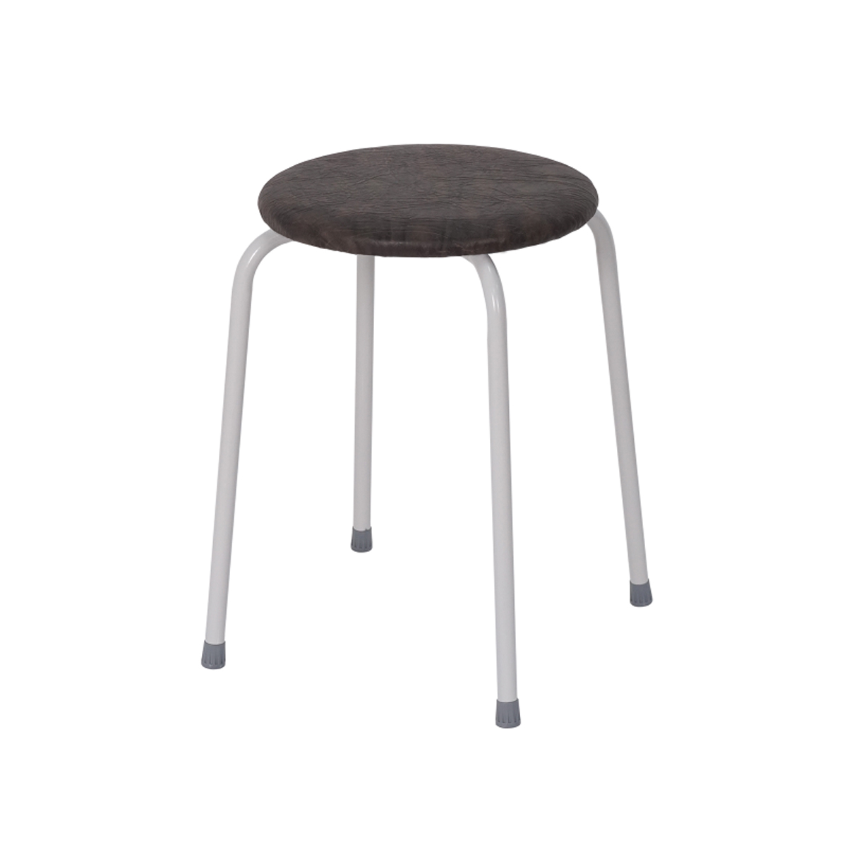 Табурет "пенек легкий" круглое сиденье d=32 см (1/4) коричневый  т 270