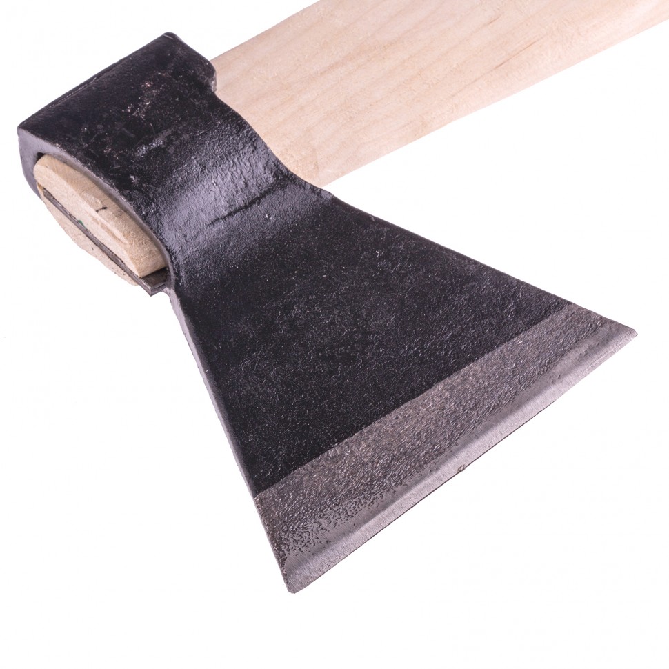 Топор кованый, в сборе, 1240/1650 г, деревянное топорище, 500 мм, Б, (Ижевск) (21667)