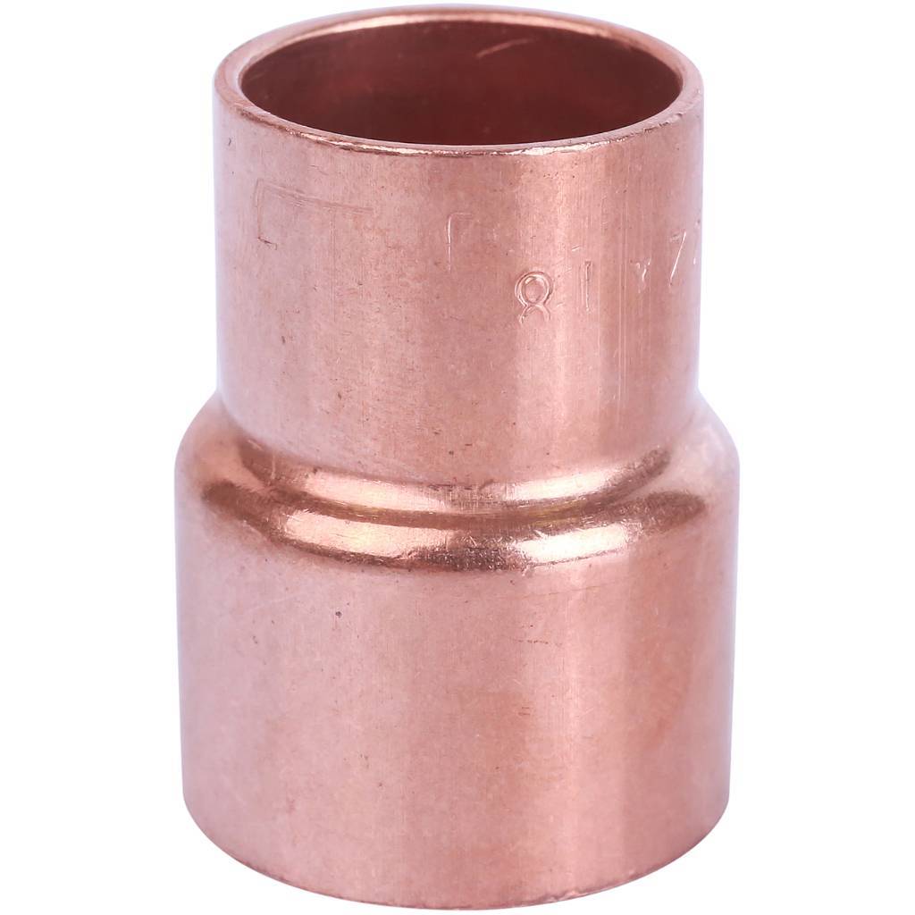 Муфта 22х18 переходная двухраструбная медная SANHA под пайку 152402218