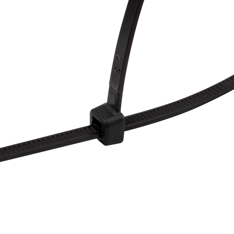 Хомуты нейлон 3,6 х 250 мм (набор 100 шт.), черные (1/10/100) "rexant" 07-0251