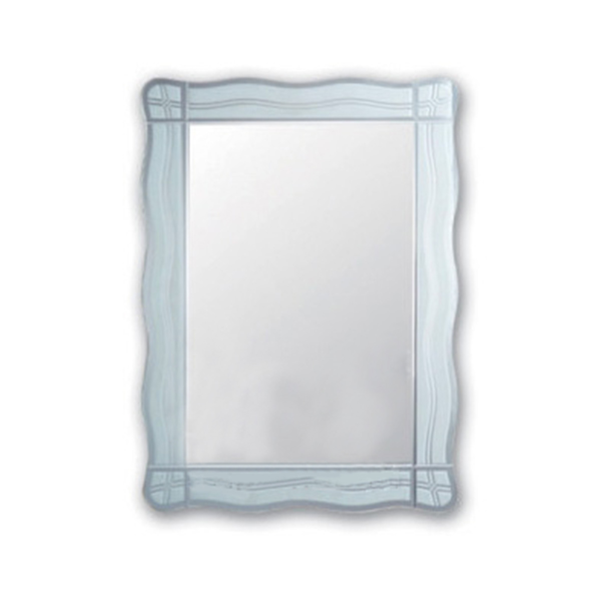 Зеркало f622 фигурное 45*60 см, матовое (1/20) "frap"
