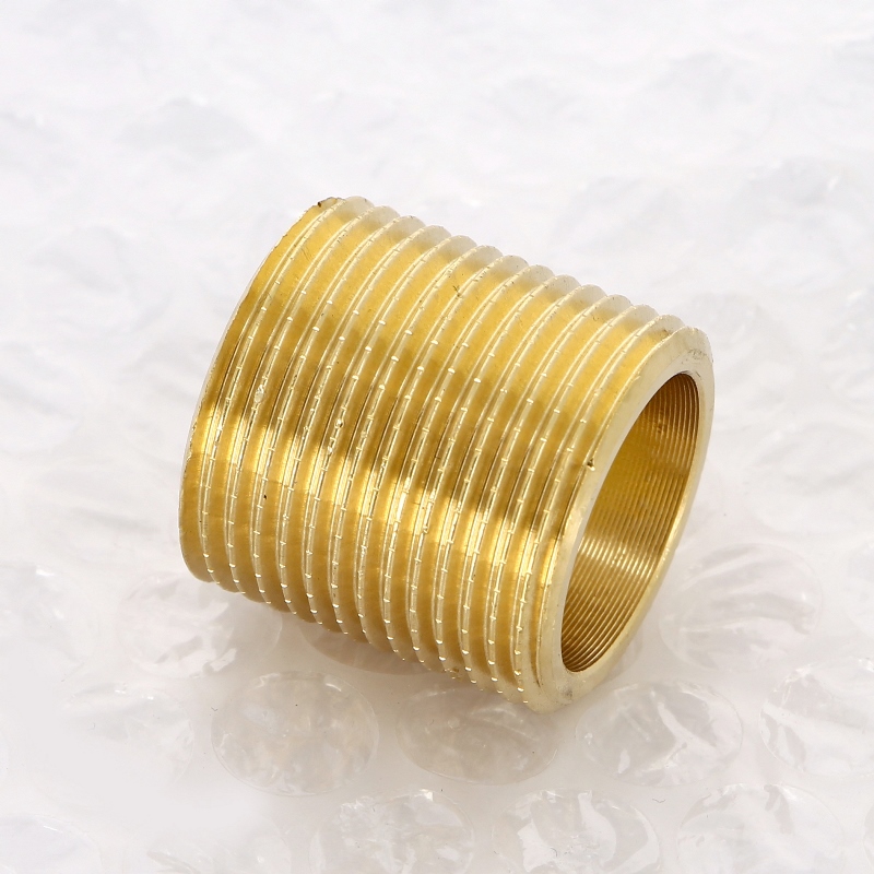 Ниппель резьбовой (НР) 3/4" сплошной бронза VIEGA (322090)