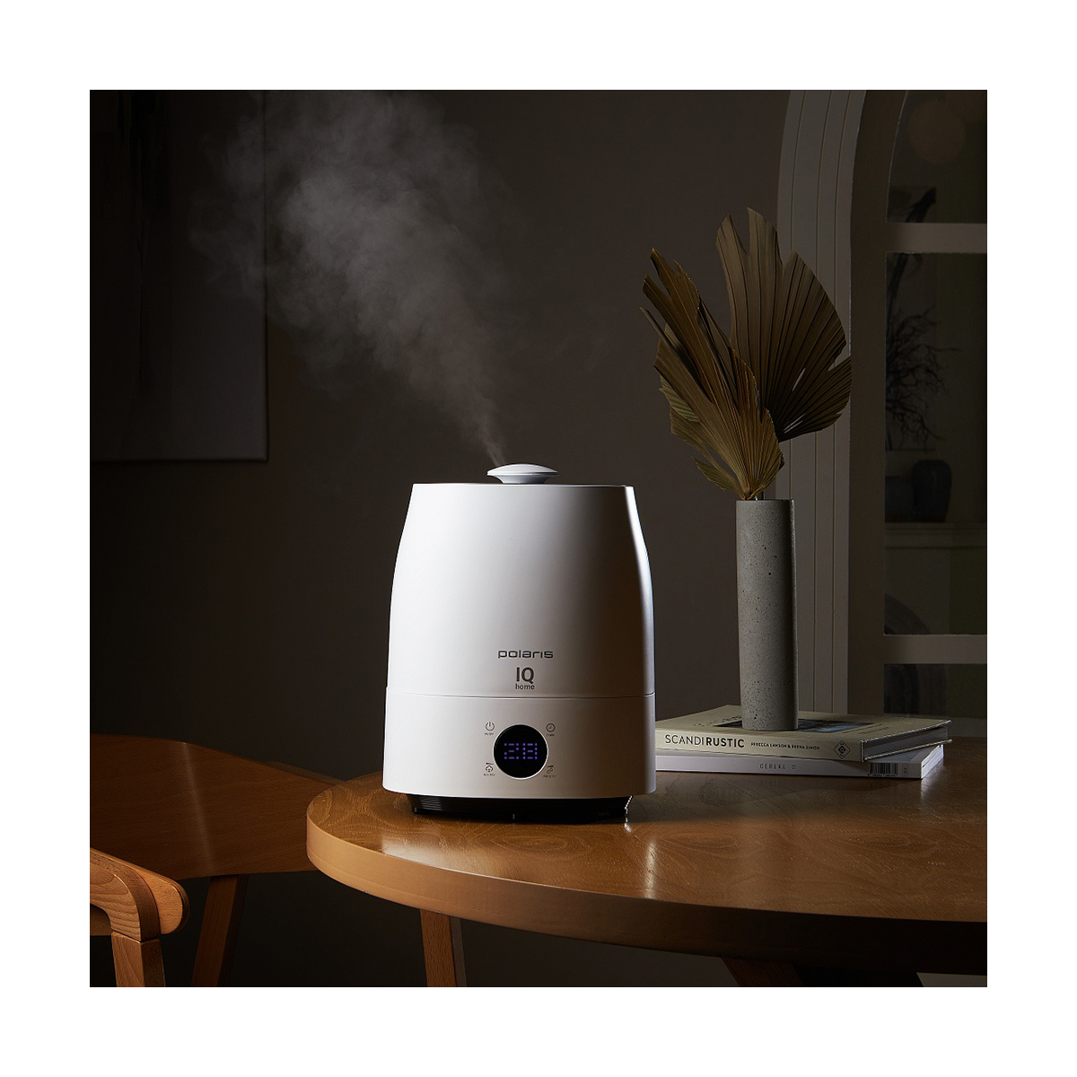 Увлажнитель воздуха puh 4040 wifi iq home 5,5 л (1/4) "polaris"