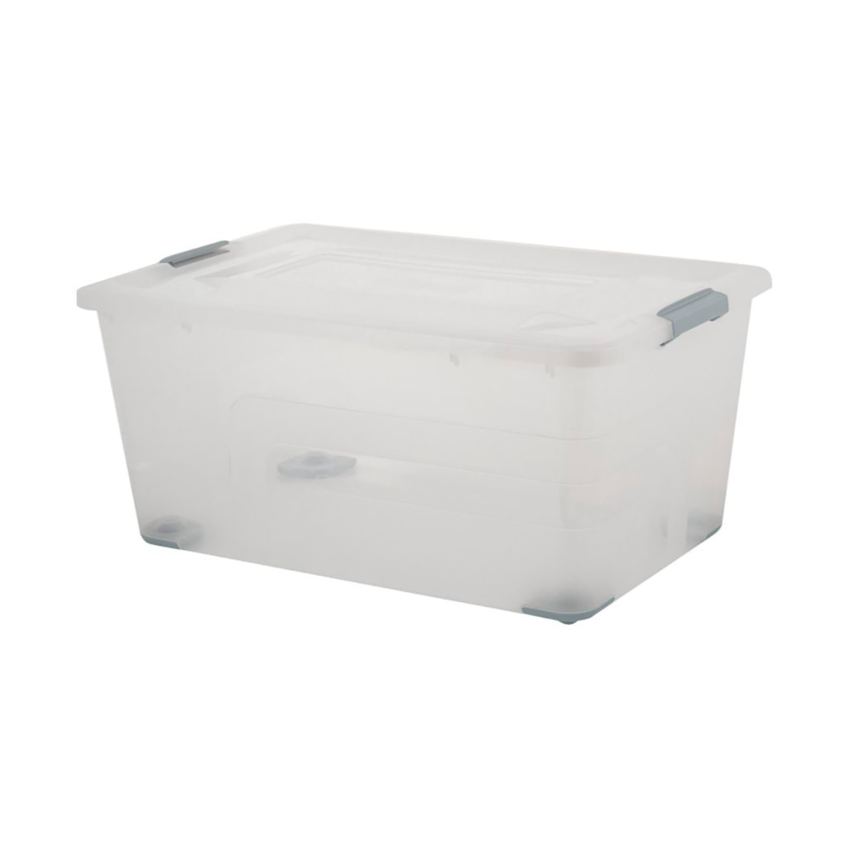 Ящик для хранения "bergen" 40 л (прозрачный) (1/5) "plast team" pt6567нат-5