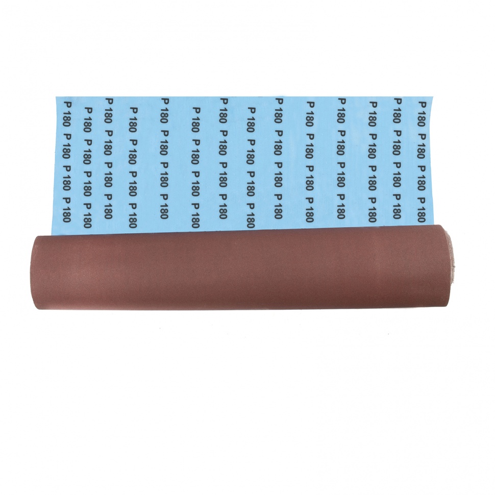 Шкурка на тканевой основе, P 180, 1000 мм х 20 м, водостойкая Matrix (75294)