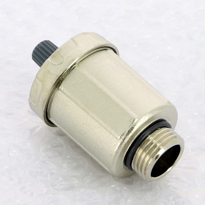Воздухоотводчик автоматический никель с прокладкой O-RING1/2" UNI-FITT