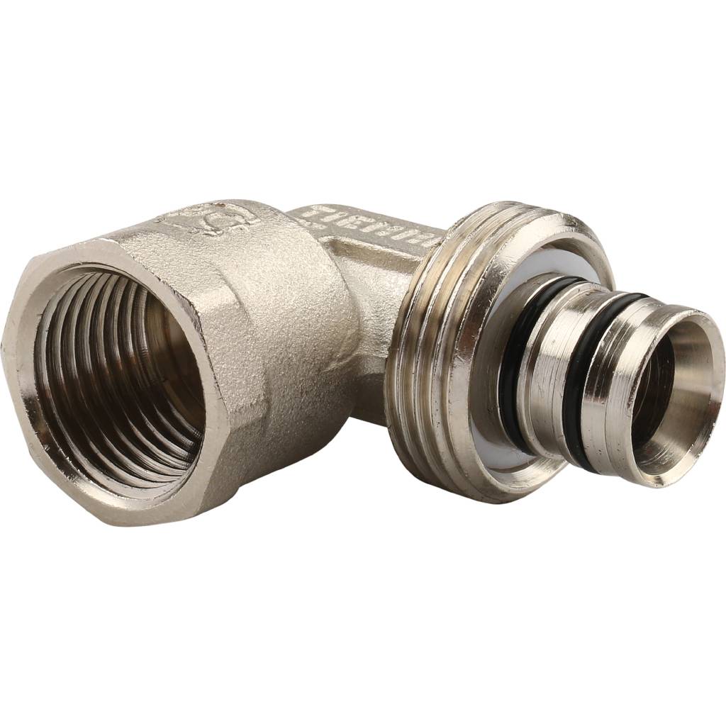 Угол переходной 20 х 1/2'' ВР обжим TIEMME для металлопластиковых труб