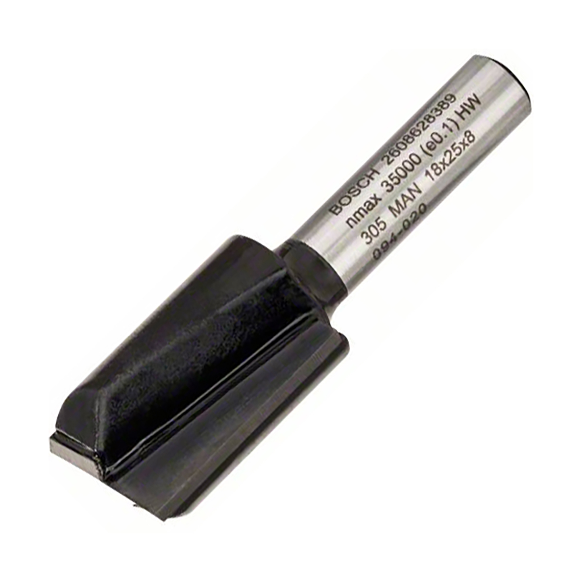 Фреза пазовая прямая "standard for wood" 18 х 25 мм, хвостовик 8 мм (1) "bosch" 2608628389