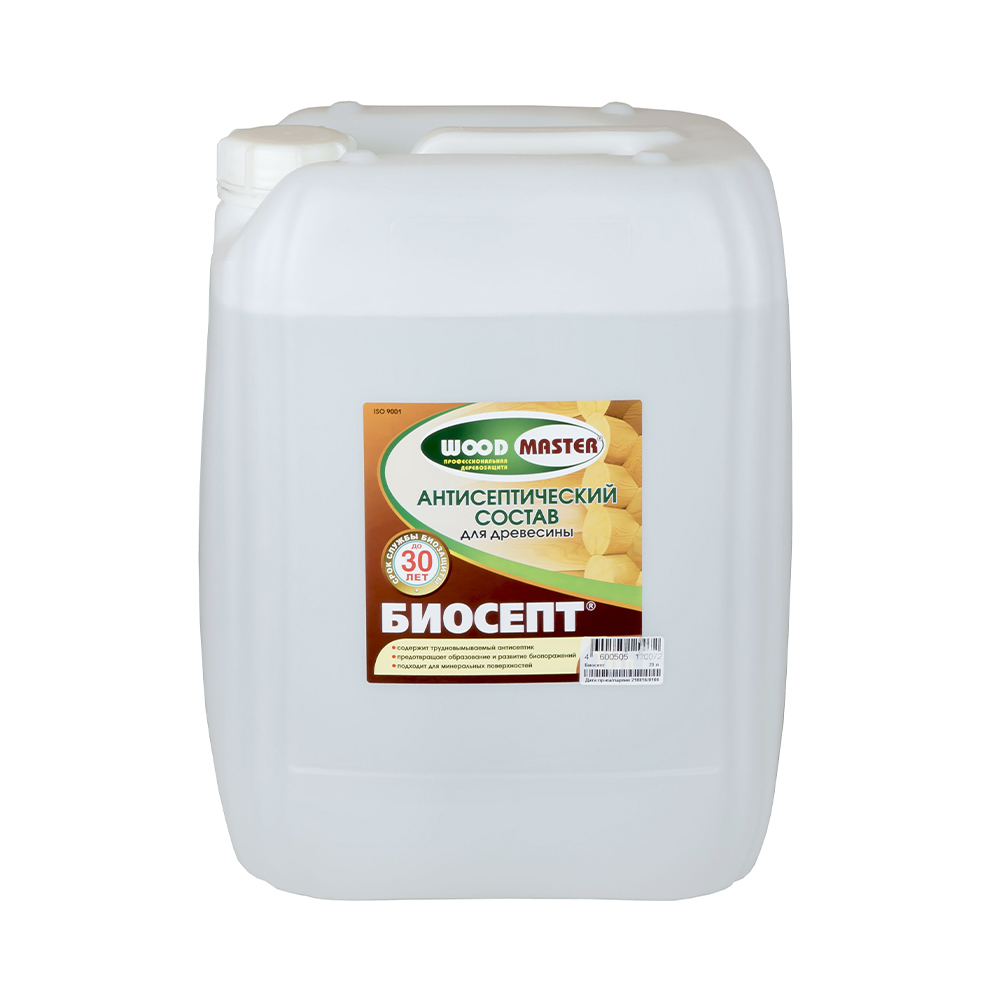 Биосепт антисептический состав "woodmaster" 20 л (1) "рогнеда"