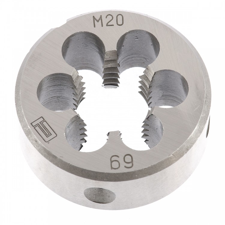 Плашка М20 х 2.5 мм Сибртех (77058)