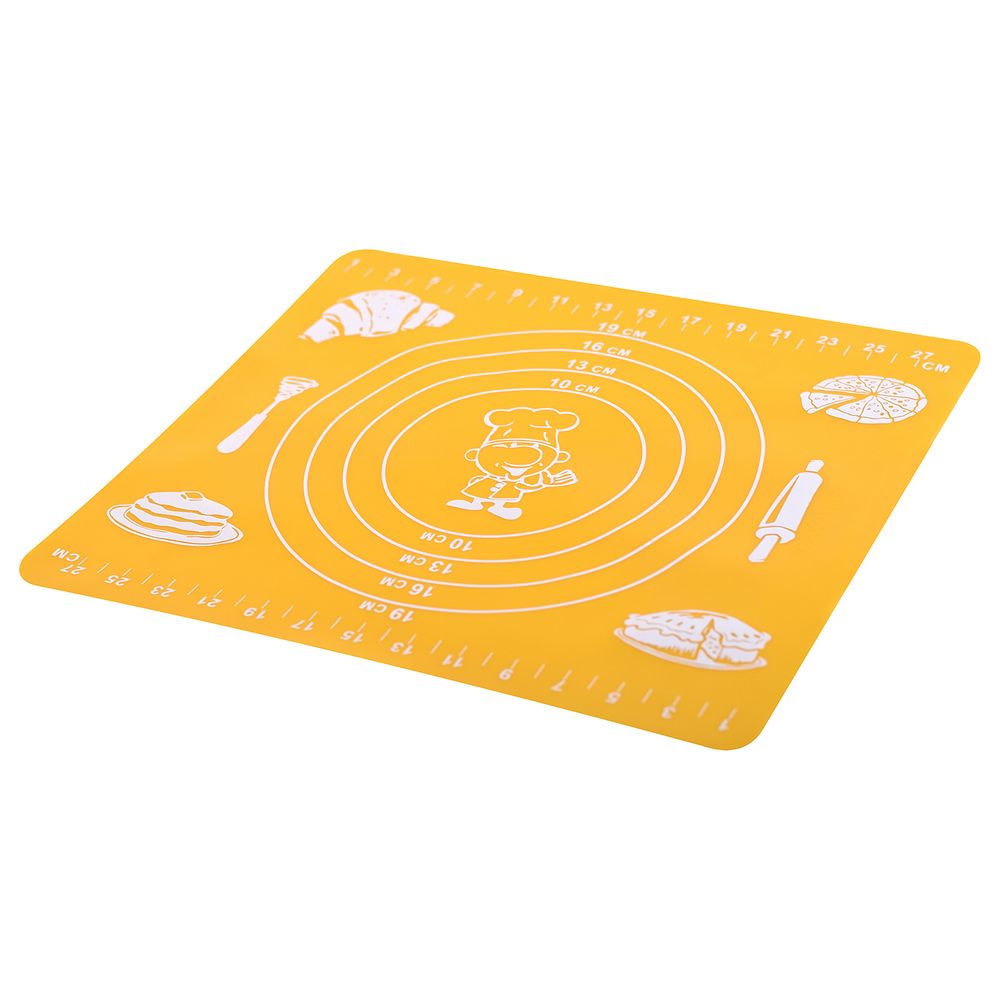 Коврик кулинарный силикон. (с разметкой) 29*26 см (6/72) "мультидом" dh80-134