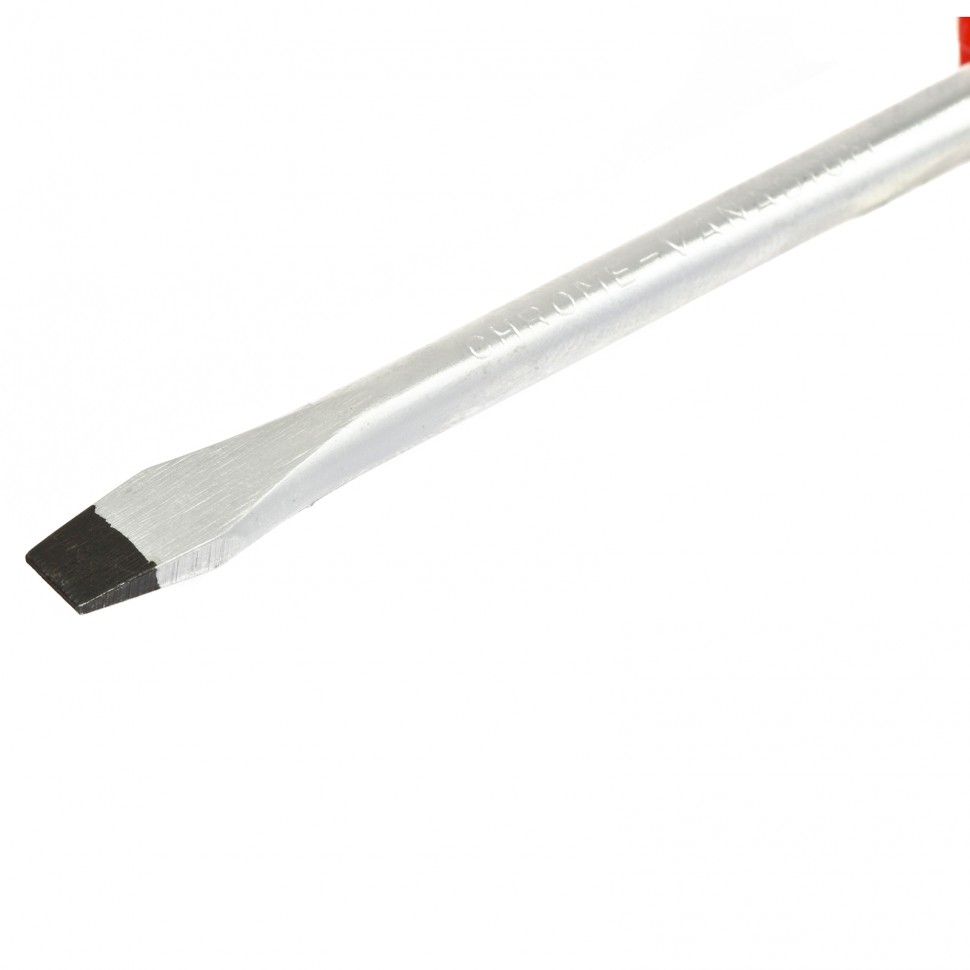 Отвертка Fusion, SL5 х 75 мм, CrV, трехкомпонентная рукоятка "Anti slip" Matrix (11417)