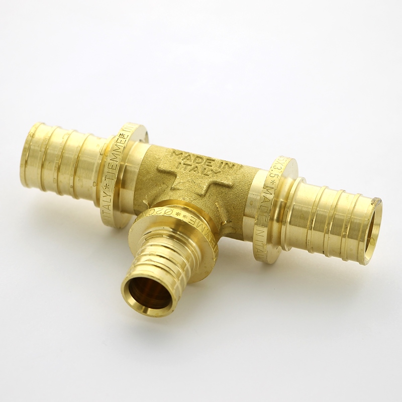 Тройник переходной 25 x 20 x 25 аксиальный для труб PE-X UNI-FITT