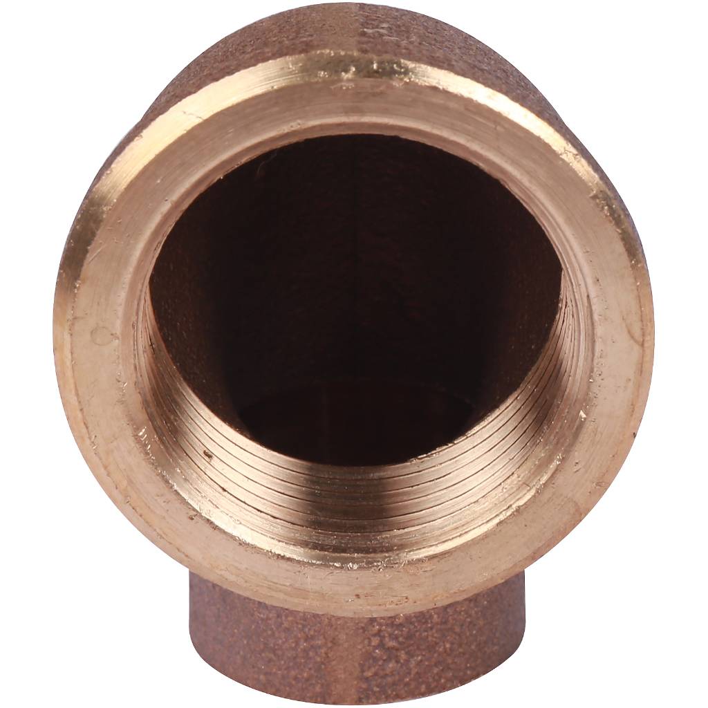Угол переходной 22x1" (ВР) SANHA под пайку бронзовый 14090221