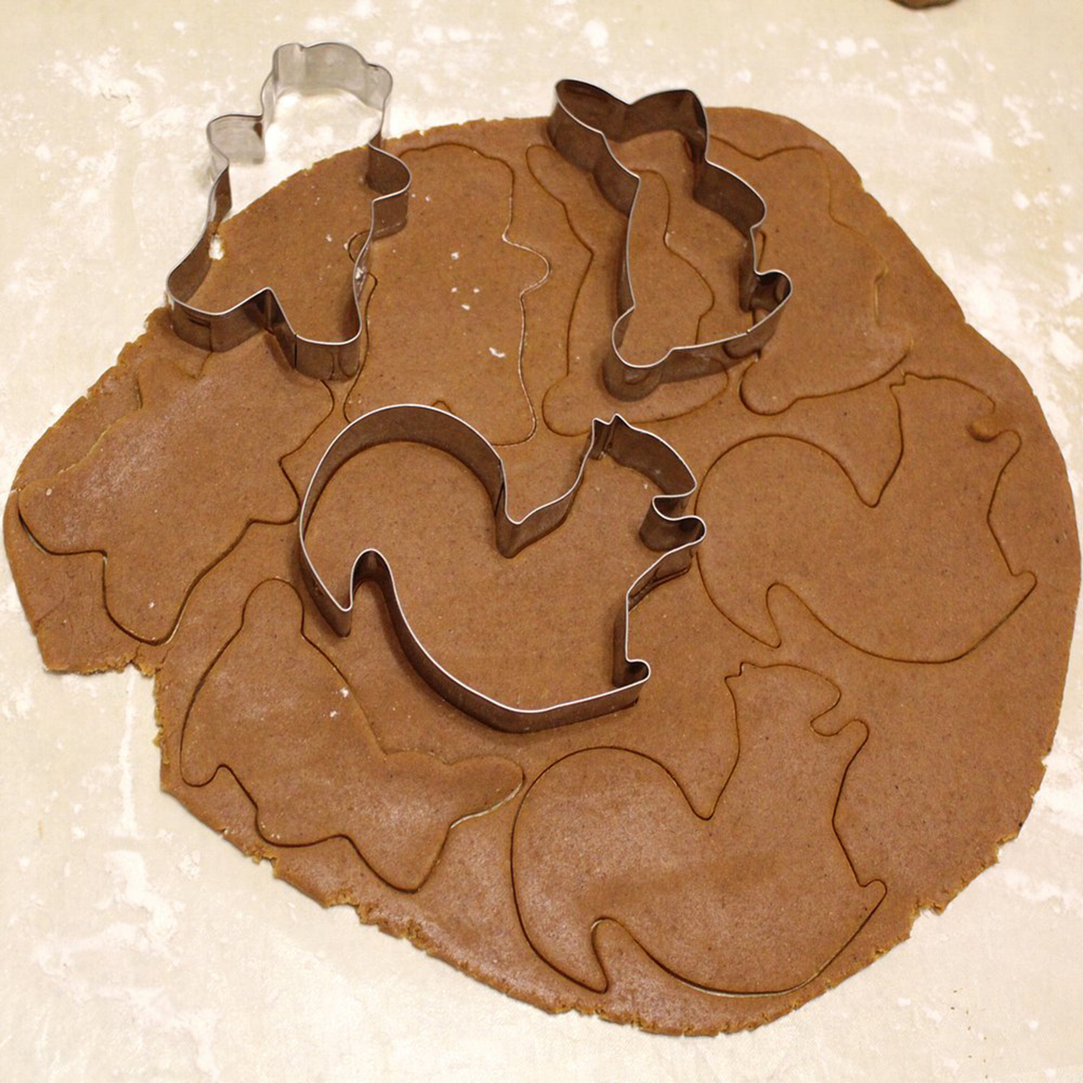 Формы для печенья "пушистая компания" набор 3 шт., нержав. (1/12/144) "мультидом" da8-67