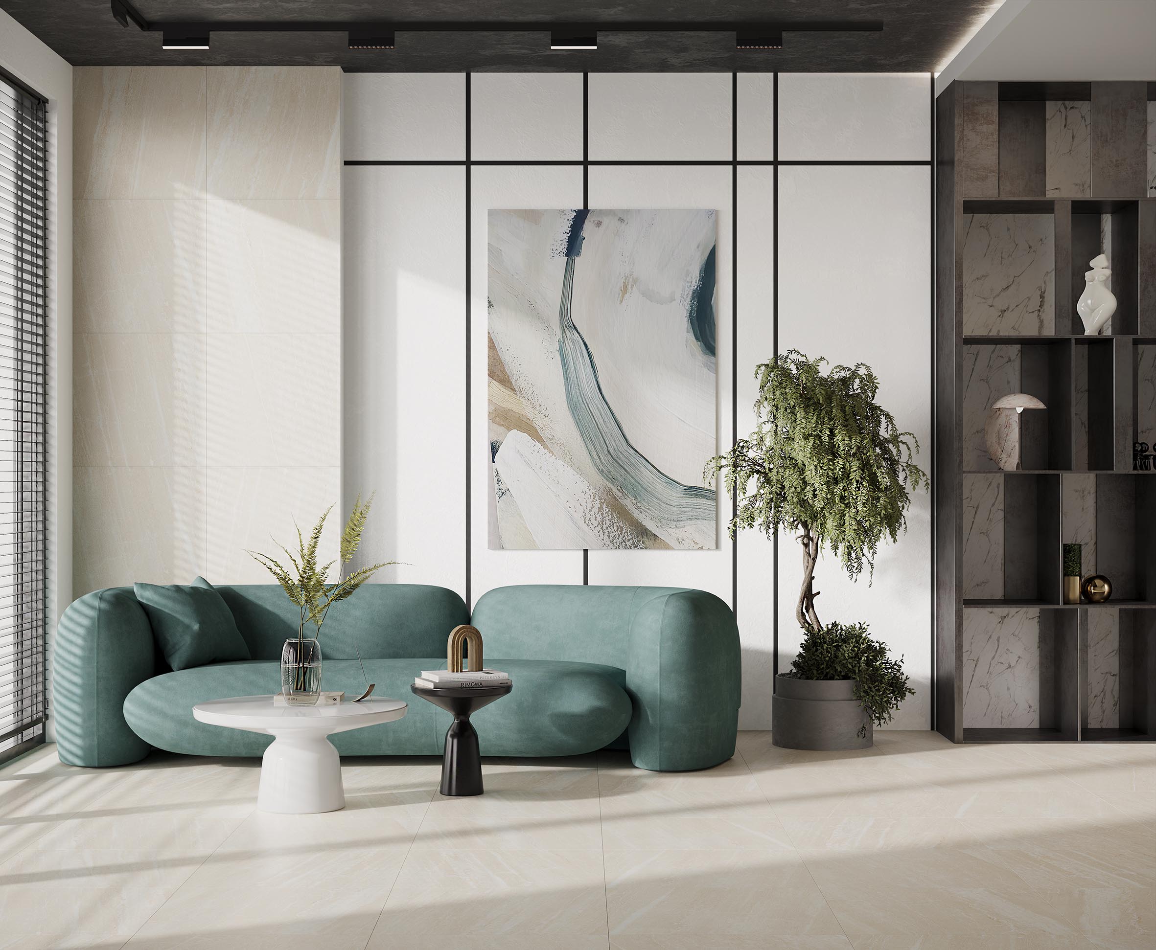 Solitary flakes керамогранит матовый 60x60