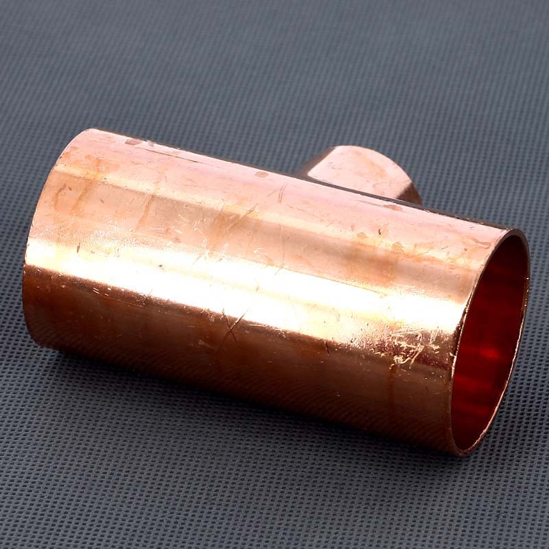 Тройник переходной под пайку 54 х 35 х 54 мм VIEGA медный