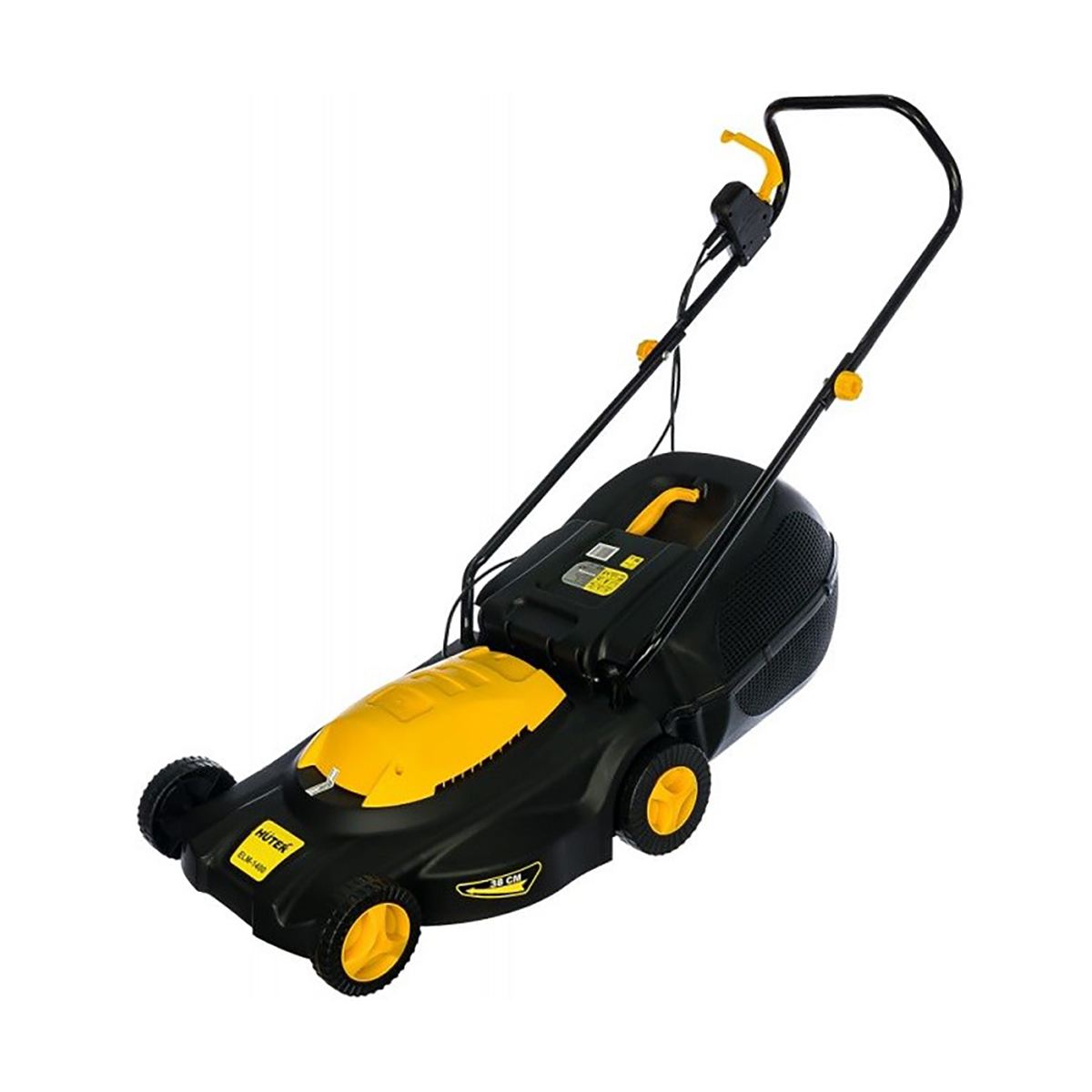 Газонокосилка электрическая elm-1400p (1) "huter"