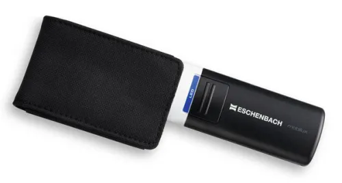Лупа на ручке асферическая Eschenbach Mobilux LED 3,5x, 75x50 мм, с подсветкой