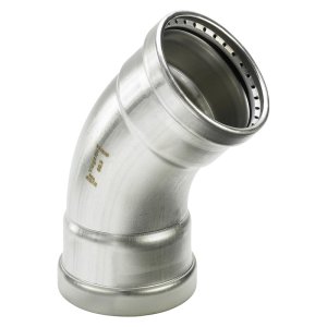 Угол 45° пресс 88.9 нержавеющая сталь Sanpress Inox XL VIEGA