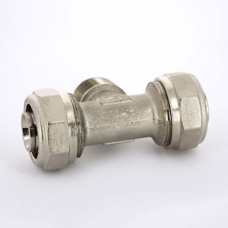 Тройник обжимной НР 26 х 3/4" х 26 UNI-FITT для м/п труб