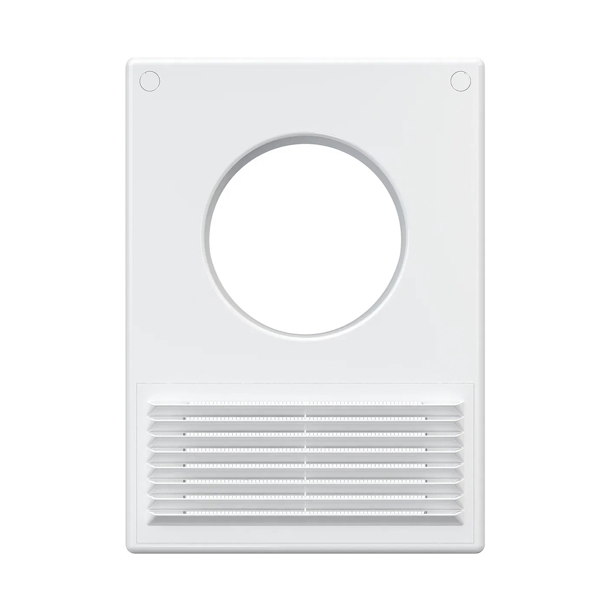 Площадка торцевая разъемная 185 х 254 мм с решеткой и фланцем d100 пласт. (1/20) "эра" 1825ру10ф