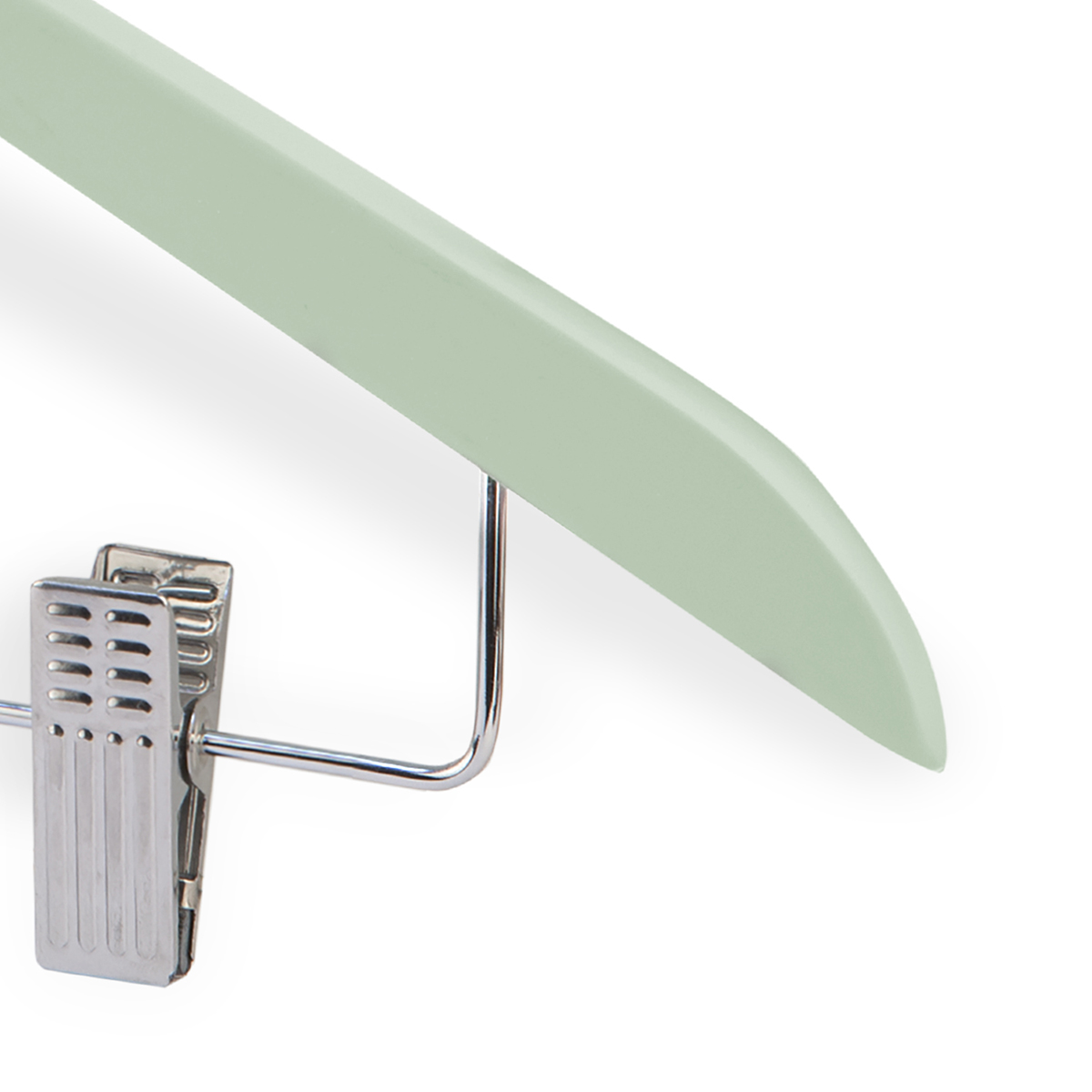 Вешалки для одежды дерев. "jardin" с перекл. и клипсами (3 шт.) зеленые (1/32) "valiant" jr-16602s