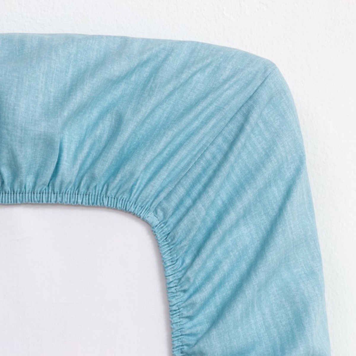 Простыня на резинке "lovelife" 160*200*25 см аквамарин (поплин) (1) 9035714