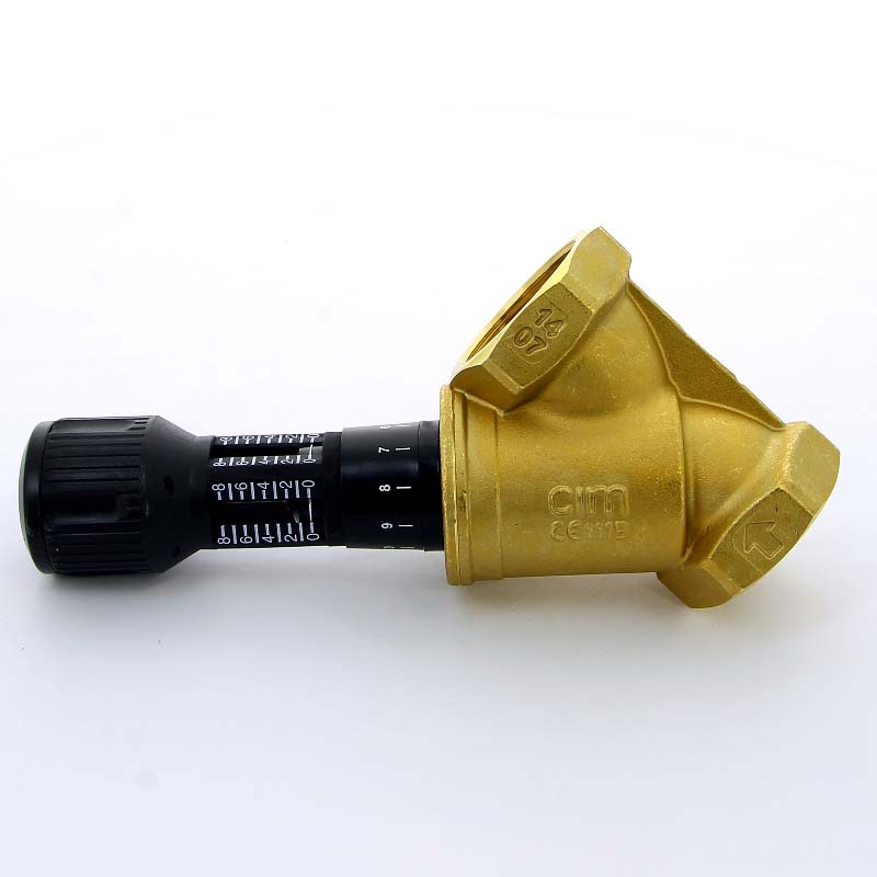 Клапан балансировочный CIM 727OT ручной 2"В / DN 50, с фиксацией настройки Kvs50,5 м3/час