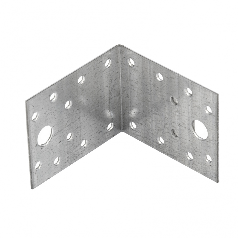 Крепежный уголок 2 мм, КU 70 x 70 x 55 мм Сибртех (46403)