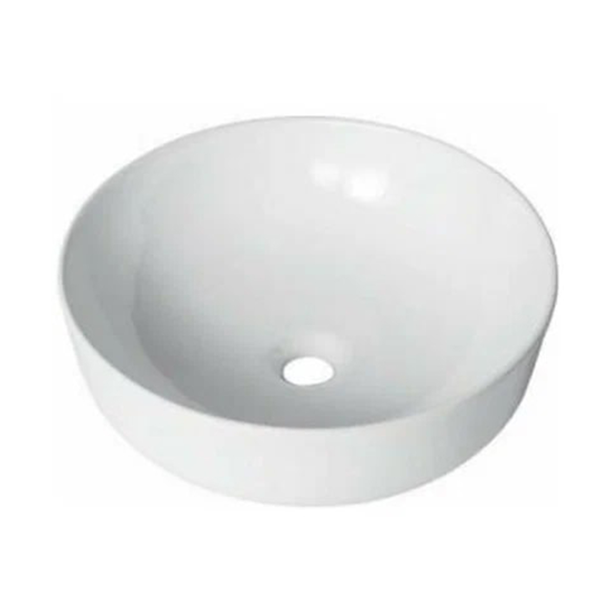 Раковина накладная gt105 керамическая 41,5*41,5*13,5 см, белая (1) "gappo"