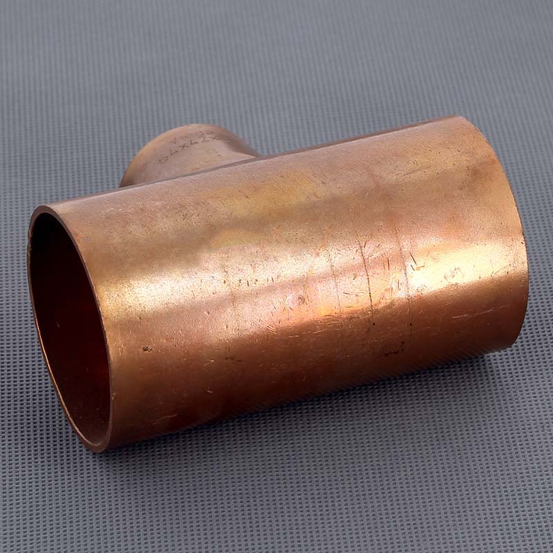 Тройник переходной под пайку 64 х 42 х 64 мм VIEGA медный