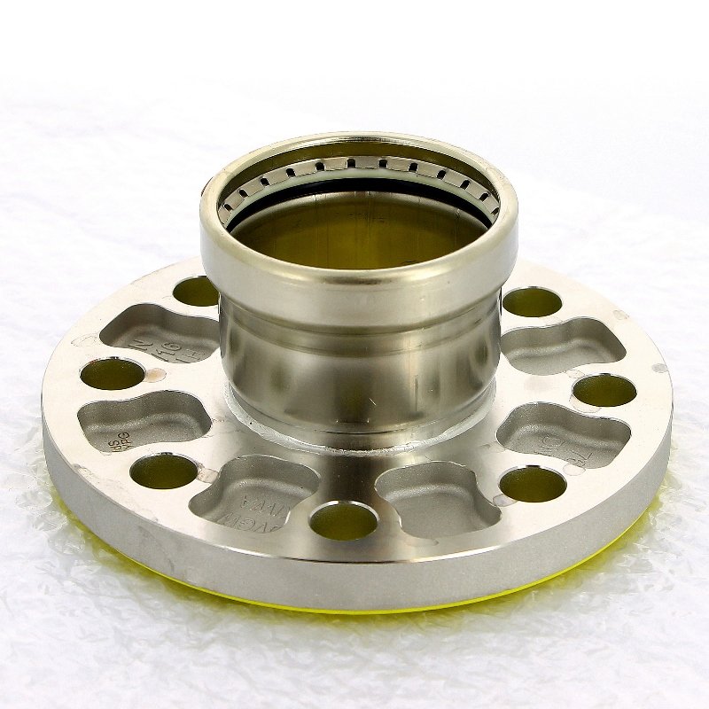 Переход фланец-пресс 65x76 нержавеющая сталь Sanpress Inox VIEGA