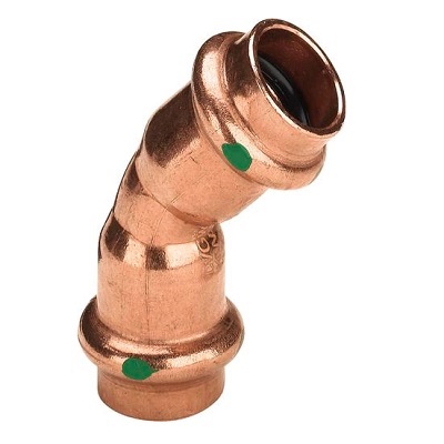 Угол пресс 45 град. медь Profipress VIEGA 12