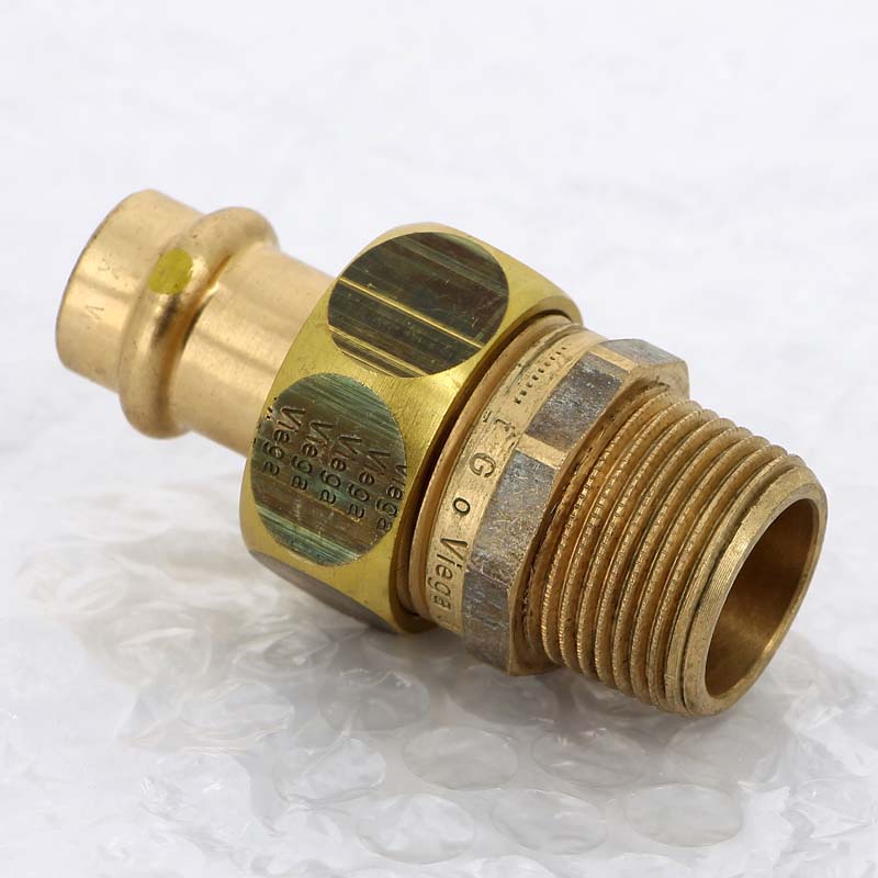 Американка пресс-Н медь плоская прокладка Profipress G VIEGA 15х3/4"