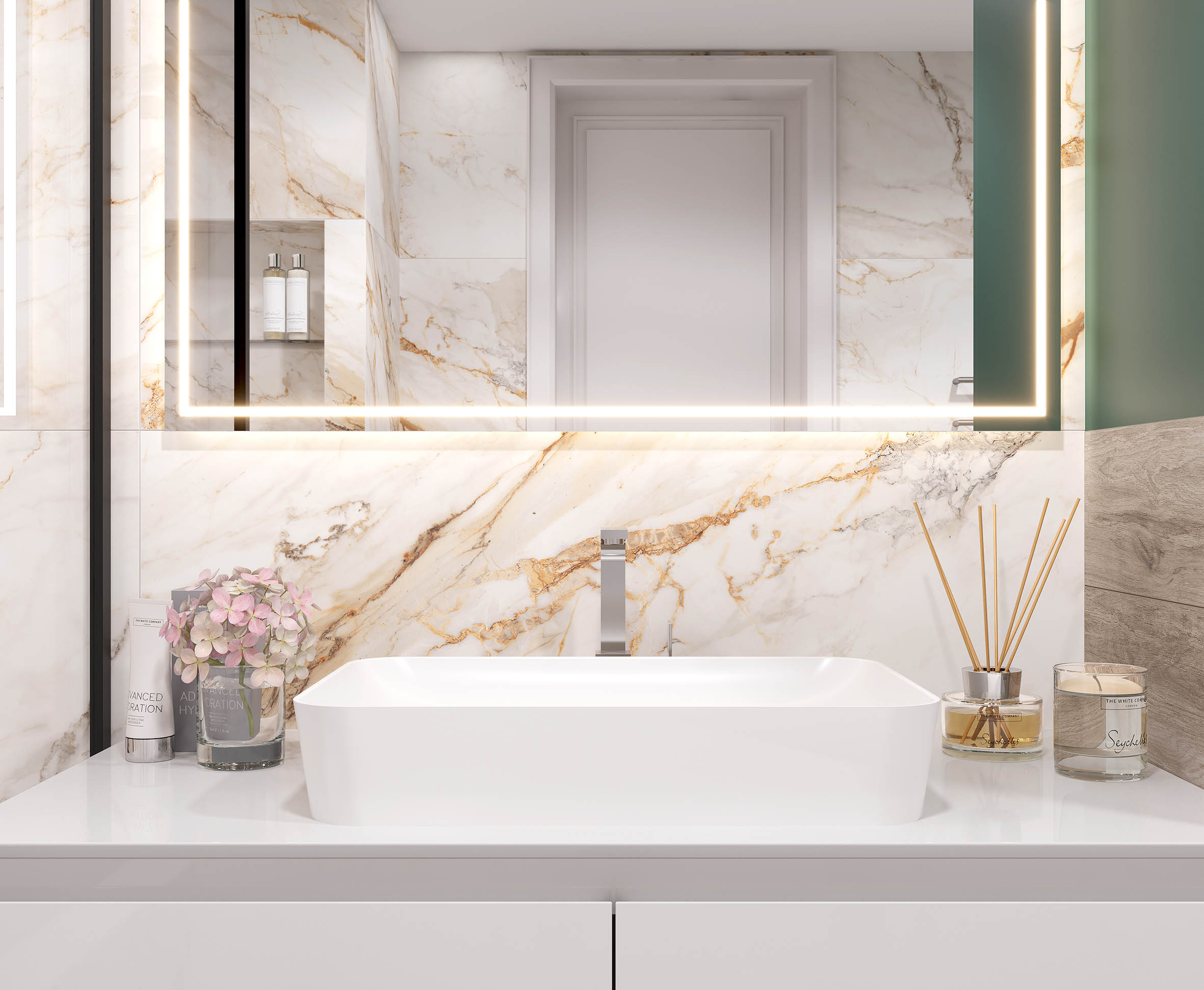 Calacatta borgini керамогранит структурный 60x60