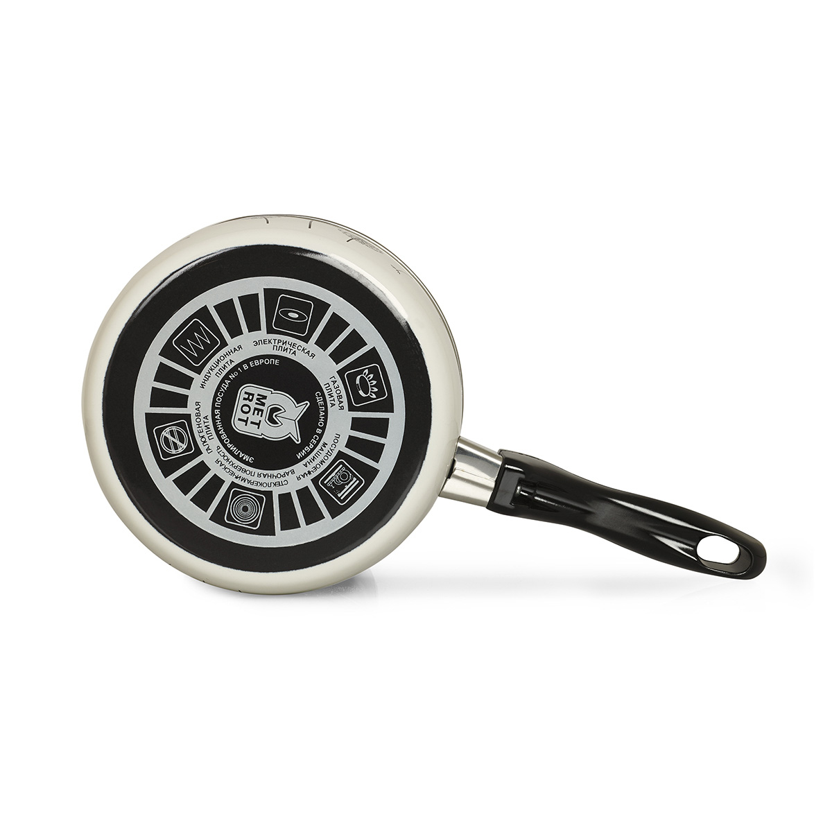 Ковш эмалиров. "одуванчик" 1,6 л, 16 см (1/6) "metrot"