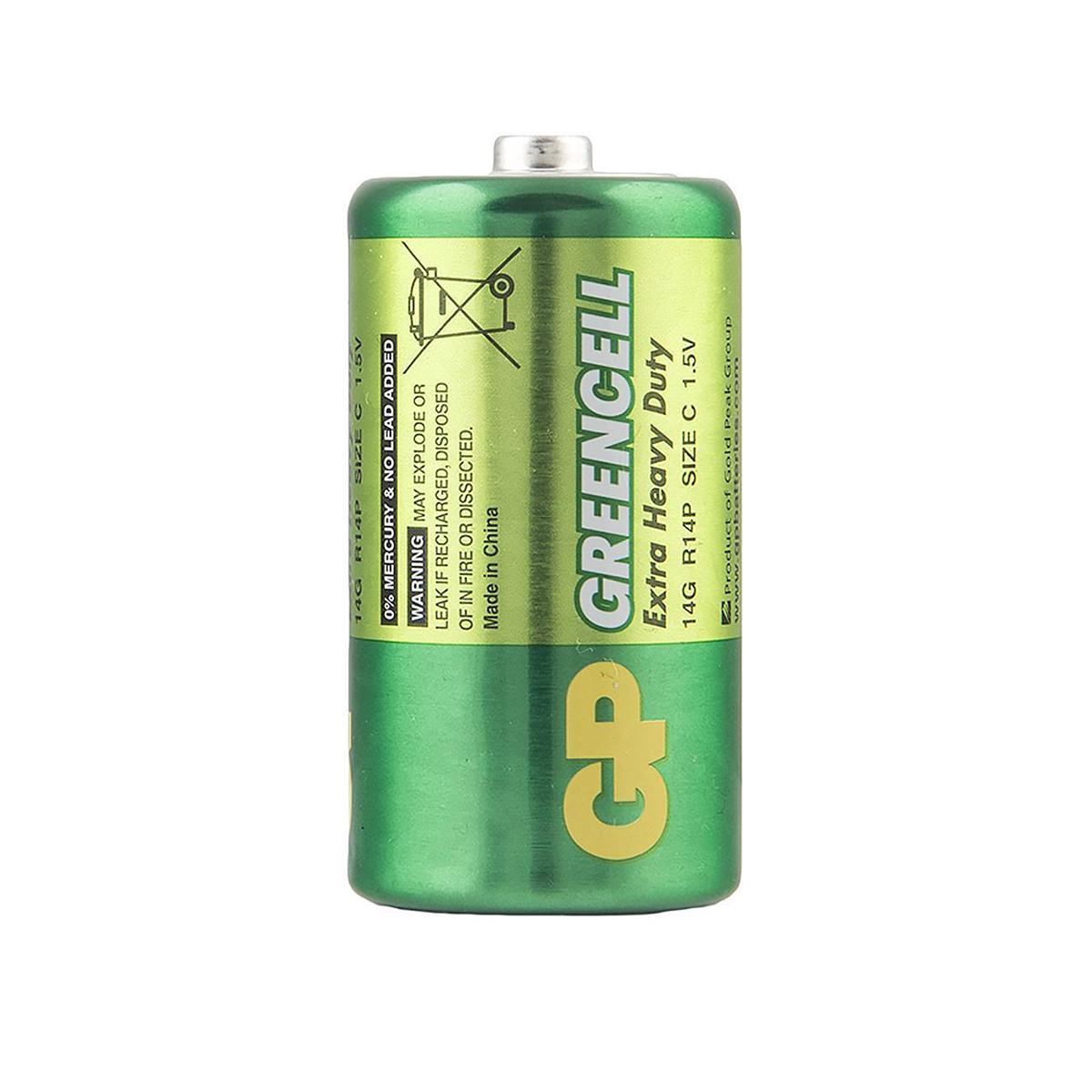 Батарейка gp greencell 14g-2cr2  тип с (2 шт. в слюде) (10/120)