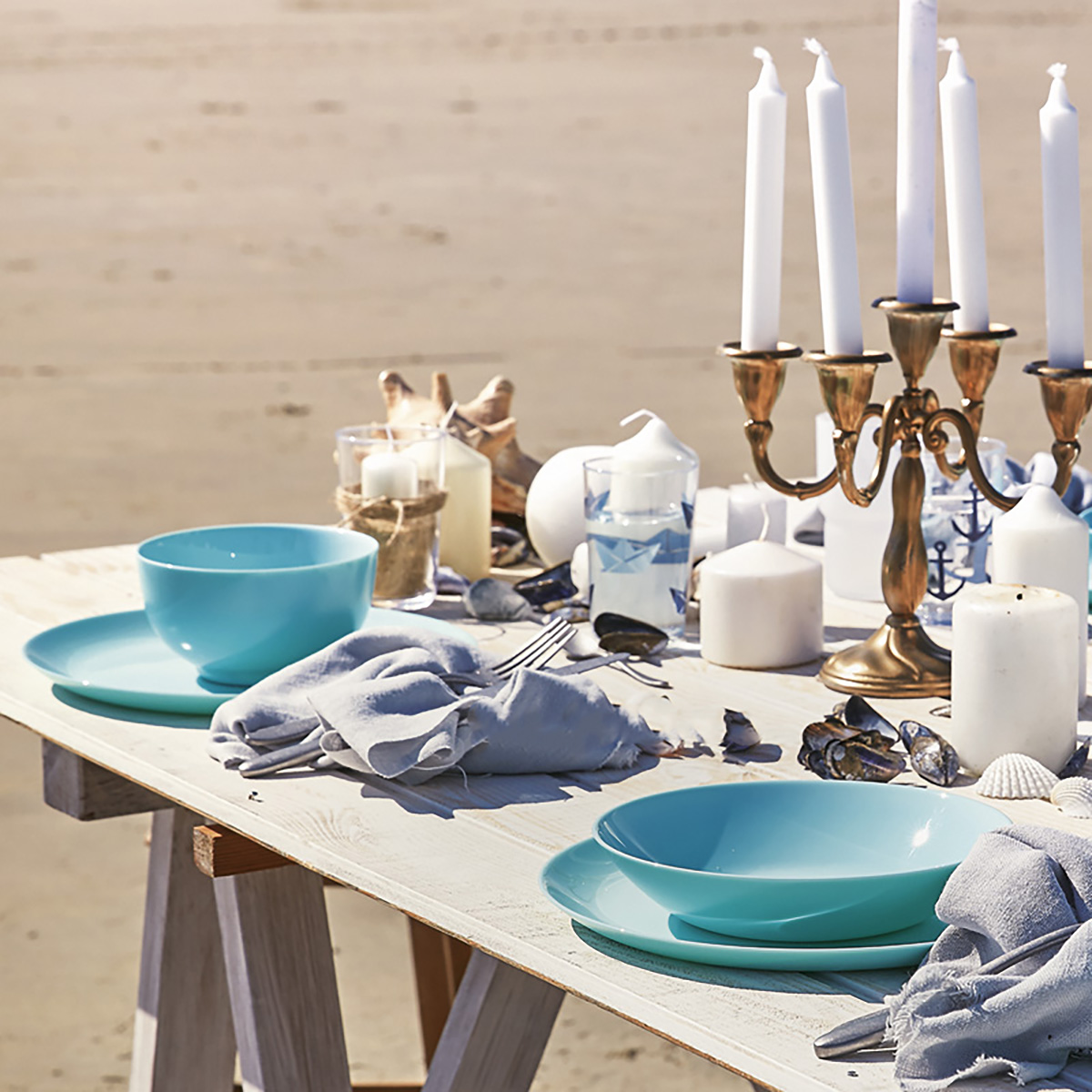 Тарелка десертная "luminarc" diwali light turquoise 19 см (24)