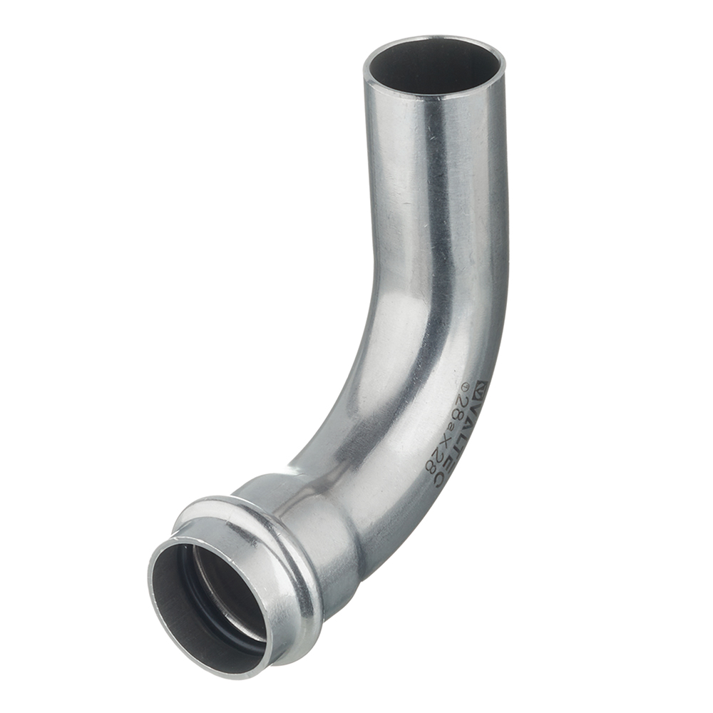 Угол пресс ВН 90' 28 нержавеющая сталь VALTEC