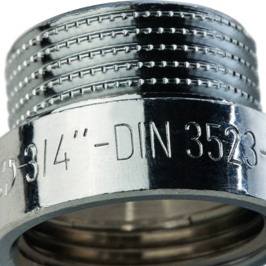 Удлинитель резьбовой ВН 3/4" x 10 мм хром STOUT