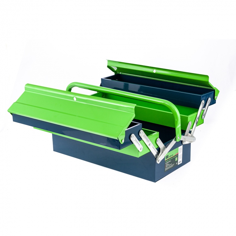 Ящик для инструмента, 430 х 200 х 200 мм, пять секций, металлический Сибртех 90751 (90751)