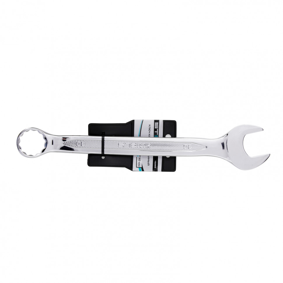 Ключ комбинированный, 30 мм, CrV, антислип Stels (15266)