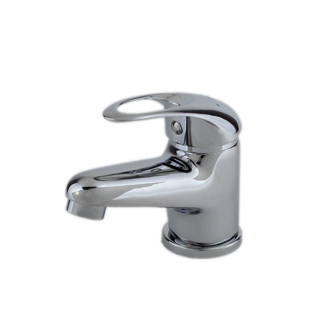 Смеситель для умывальника "nega" ng 26  монолитный (1/10) "клевер"