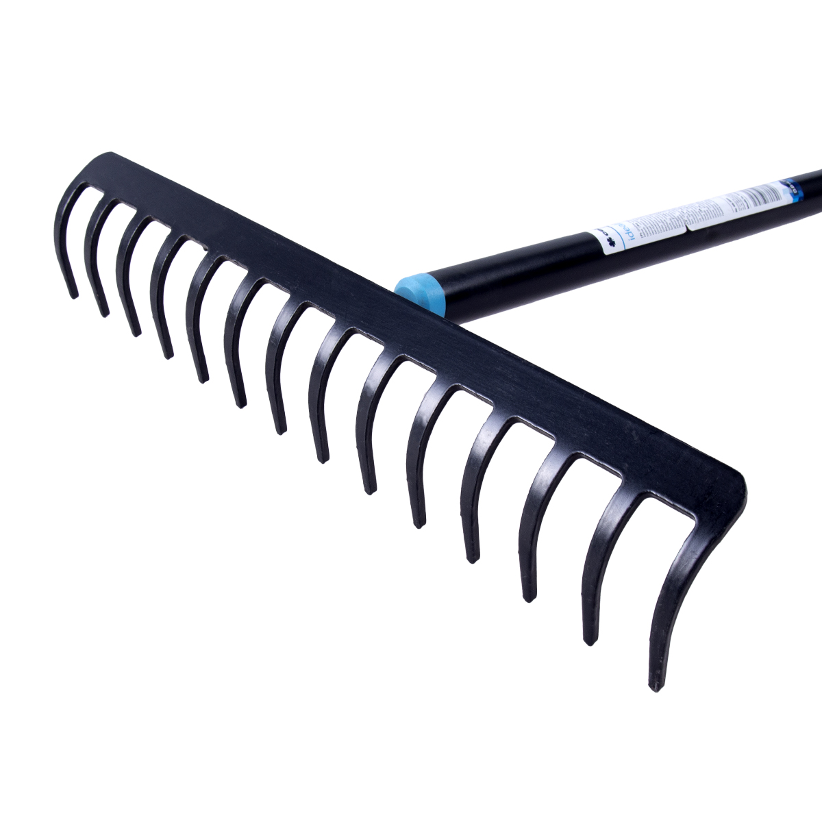 Грабли 14 зубов прямые с черенком (1/3) "ideal" 40-300